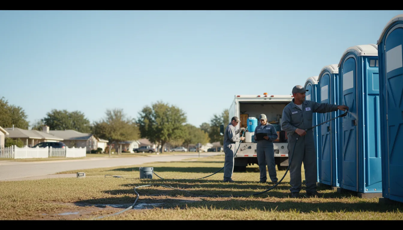 Long-Term Portable Toilet Rental in Vidalia, LA near me